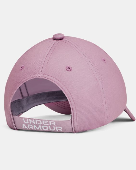 Girls' UA Play Up Cap, Pink, pdpMainDesktop image number 1